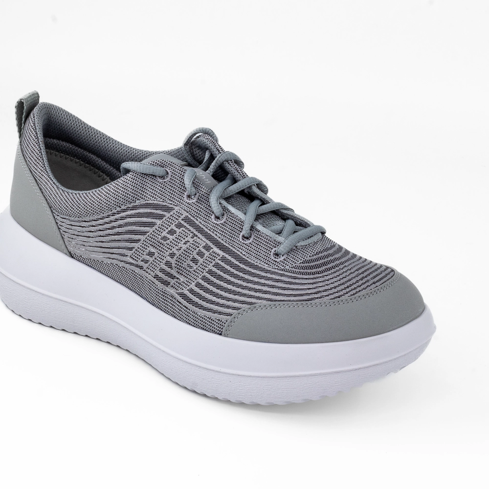 Flims grey-yellow shoe
