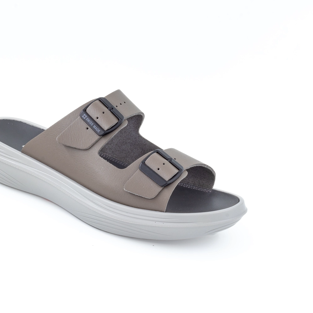 Flims grey-yellow shoe