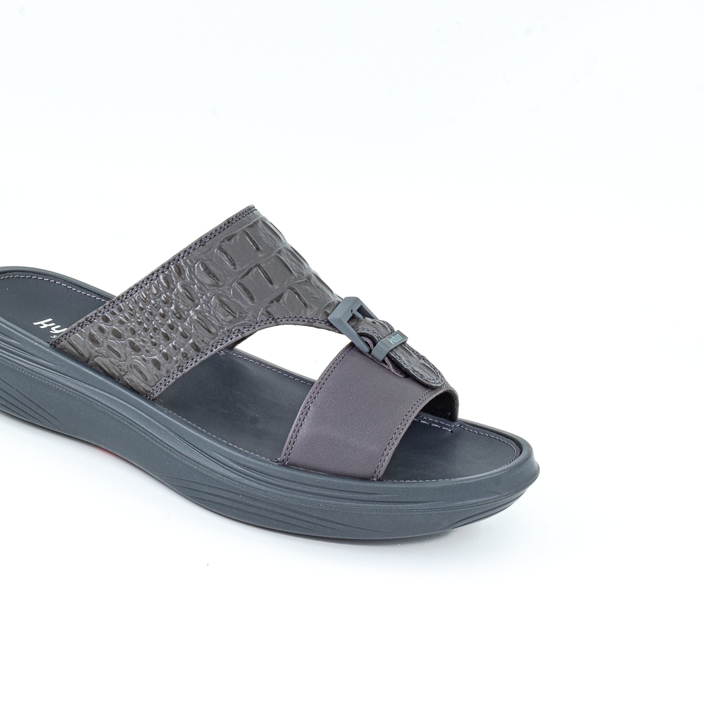 Flims grey-yellow shoe